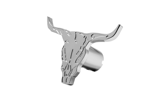 Custom Knobs Bullhead Logo Shape Knob