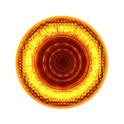 United Pacific 2.5" Amber Mirage Light - 12 LED