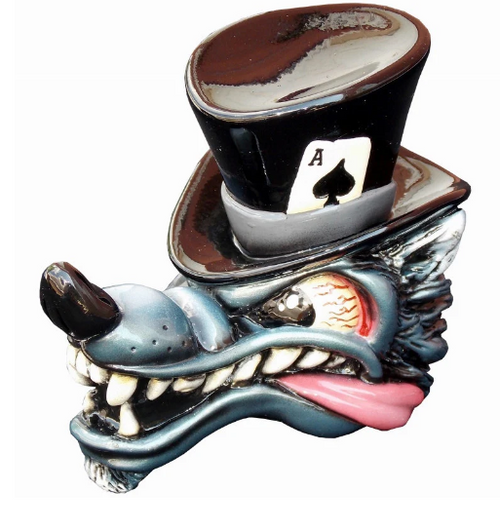Twisted Shifterz Top Hat Wolf Shifter Knob