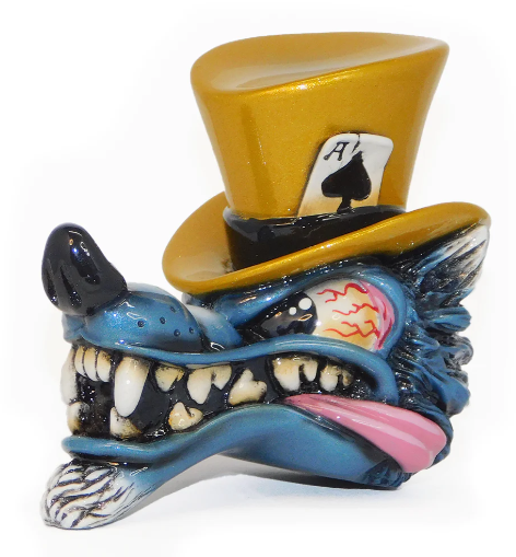 Twisted Shifterz Top Hat Wolf Shifter Knob