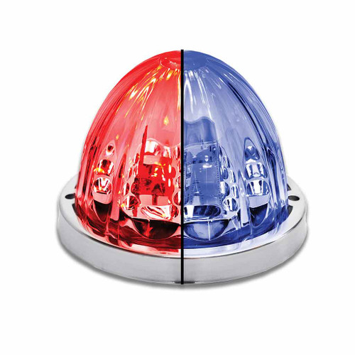 Trux Accessories Star Burst Series Watermelon Light - Red/Blue Dual Revolution