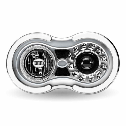 Trux Accessories TRUX Retro Series LED Projector Headlight Assembly  (Passenger Side) - TLED-H105