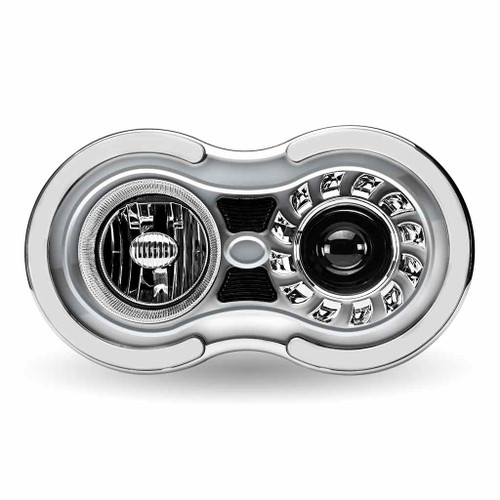 Trux Accessories TRUX Retro Series LED Projector Headlight Assembly  (Passenger Side) - TLED-H105