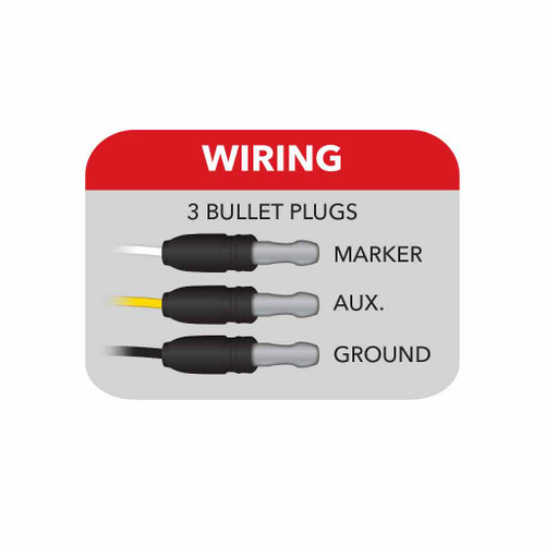 2" x 6" Red Marker Rectangular LED Light - (10 Diodes) 2" x 6" Red Marker Rectangular LED Light - (10 Diodes)