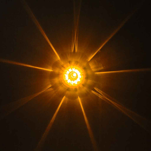Trux Accessories TRUX Star Burst Series Watermelon Light - Amber/Purple Dual Revolution - 19 Diodes - TLED-WTAP