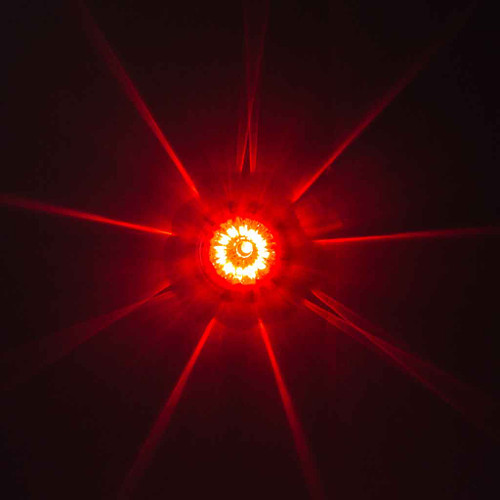 Starburst Stop/Turn/Tail Red to White Watermelon Light TLED-WTRW