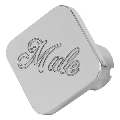 Chrome Square Air Brake Knob "Mule"