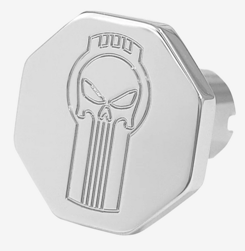 Custom Knobs Chrome Octagon Shaped Air Brake Knob- Punisher