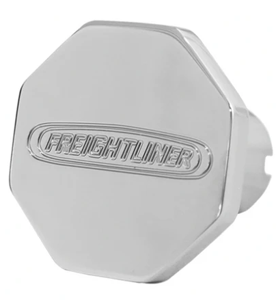 Custom Knobs Chrome Octagon Shaped Air Brake Knob - Freightliner