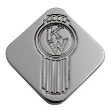 Custom Knobs Kenworth Old Logo Square Knob - Chrome