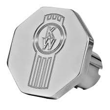 Custom Knobs Kenworth Logo Octagon Knob - Chrome