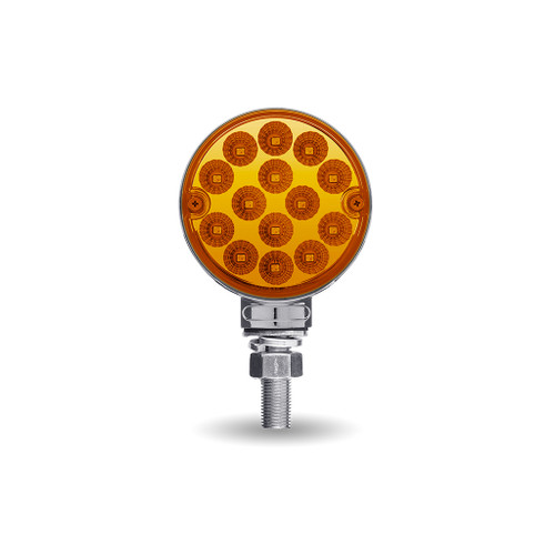 Trux Accessories TRUX Amber/Red Turn & Marker Double Face Light - 3" Mini (28 Diodes) - TLED-DL3X