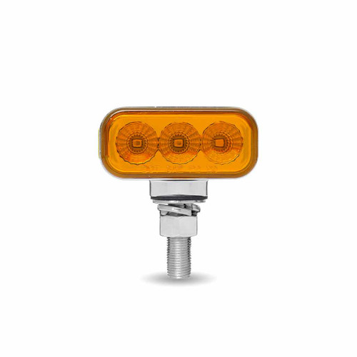 Trux Accessories TRUX Amber/Red Double Faced Rectangular Clearance Marker - 1.5" x3" (10 LED) - TLED-DR1X
