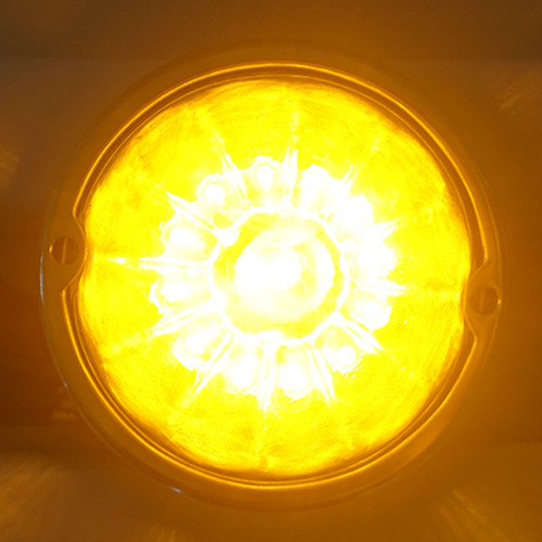 Amber Legendary Glass 3" Watermelon Light Amber Legendary Glass 3" Watermelon Light