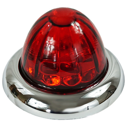 1.5" Legendary Red Glass Watermelon Light