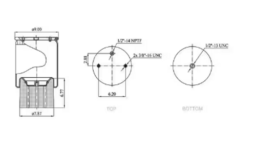 Air Spring Peterbilt (8864)