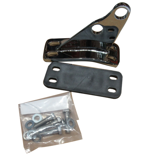 Lincoln Chrome Angled Cab Mount Brackets - Passenger Side