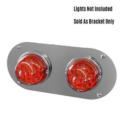 Iowa Customs Above Door Dome Light Panel with 2 Watermelon Light Holes