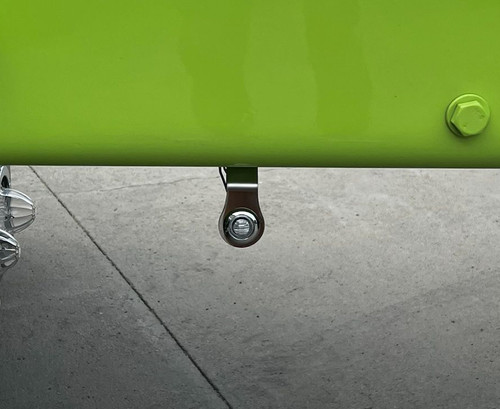 Iowa Customs Outward Facing Frame Light Bracket with 3/4" Light Hole