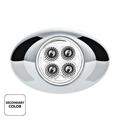 United Pacific 4 LED Double Fury Light - Red/White