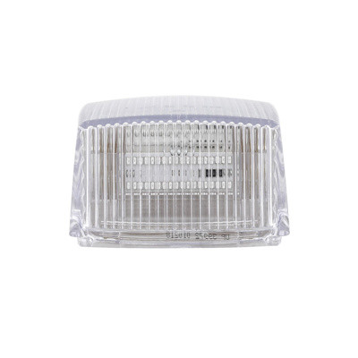 United Pacific 36 LED Square Cab Light - Clear Amber