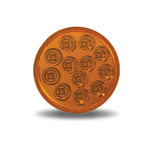 Trux Accessories TRUX 4" Mirror Amber Turn Signal Light (12 Diodes) - TLED-4MA