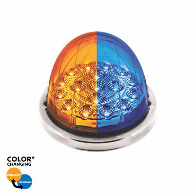 United Pacific Double Fury Watermelon Light - Amber (17 Diodes)