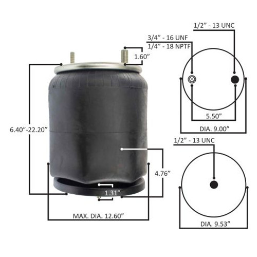Air Suspension Dump Switch P27-1338-053-01A0