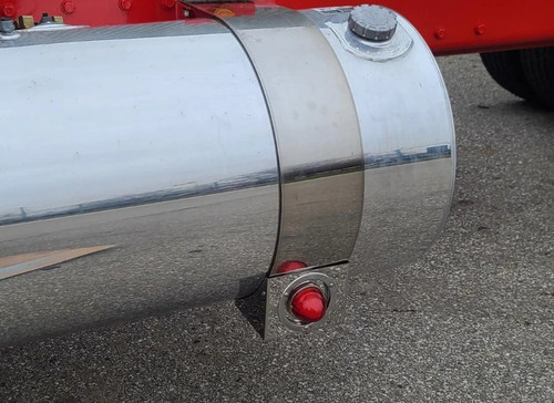 JML Kustoms Stainless Fuel Tank Bracket with (1) Watermelon Hole (Pair)