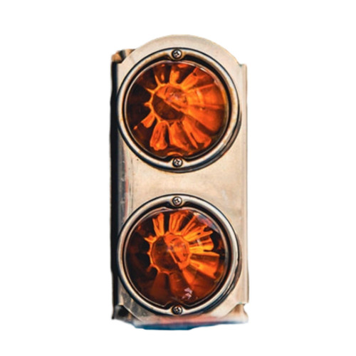 Peterbilt Front 15" Air Cleaner Watermelon Light Bracket (2 Hole)