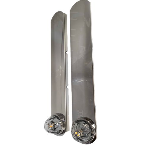 JML Kustoms Peterbilt 15" Rear Air Cleaner Watermelon Light Bracket (1 Hole)