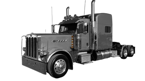 JML Kustoms Peterbilt 589 Strap Mount Front Air Cleaner Watermelon Light Bracket (5 Hole)