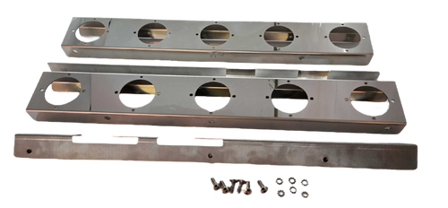 JML Kustoms Peterbilt 589 Strap Mount Rear Air Cleaner Watermelon Light Bracket (5 Hole)