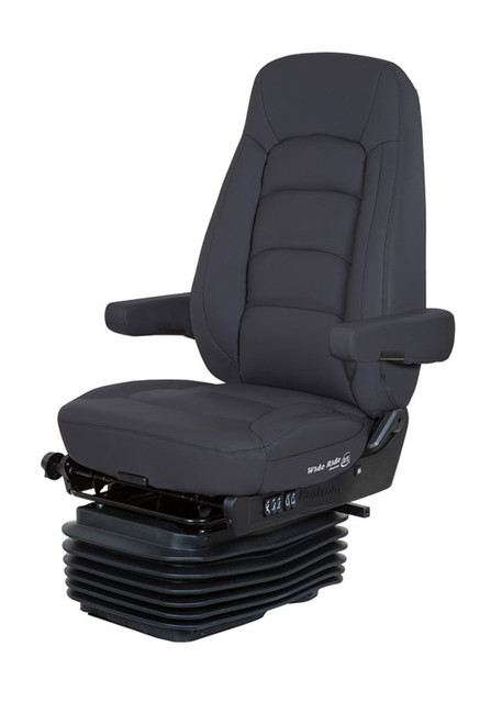 Bostrom Wide Ride with Serta Leather Seat - Grey