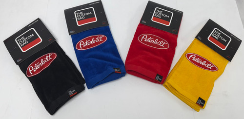 The Custom Rag Embroidered Truck Rag - Peterbilt