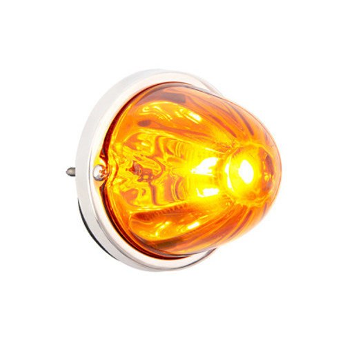 Ultraburst Glass Watermelon Flush Mount Kit with Bulb