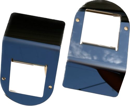JML Kustoms Universal Under Frame Bracket for (1) Watermelon Light - Stainless Steel