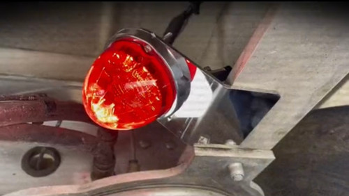 JML Kustoms Universal Under Frame Bracket for (1) Watermelon Light - Stainless Steel