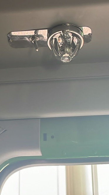 Above Door Light Panel with (1) Watermelon Light Hole and (1) Switch Hole