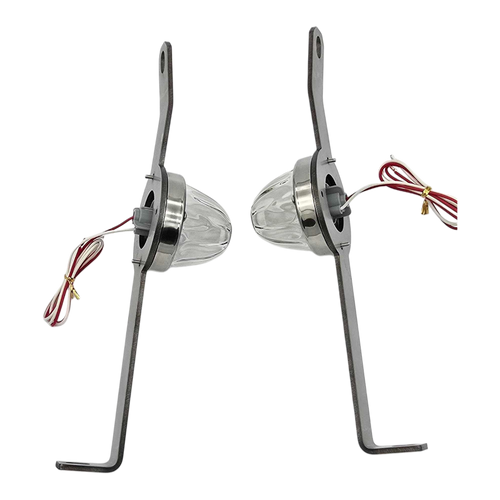 18" Kenworth Bumper Brace with Watermelon Hole (Pair)