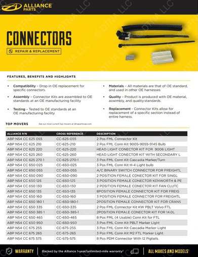 2 Position Female Connector Kit