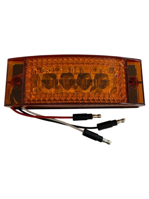 Rectangular Star Marker Light/Turn Signal (2" x 6")