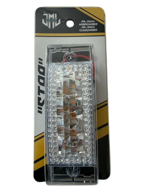 Rectangular Star Marker Light/Turn Signal (2" x 6")