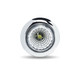 Mini Button Dual Revolution Amber/White LED with Reflector & Silicone Locking Ring (1 Diode)