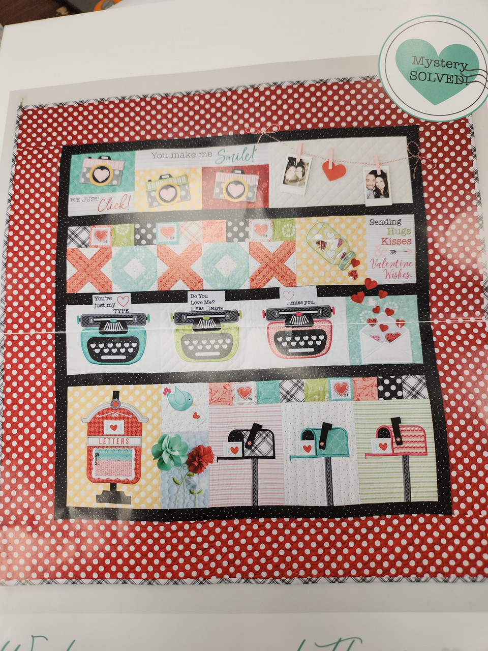 KIMBERBELL Love notes Quilt Sewing Version - Loraine's Stitch 'n