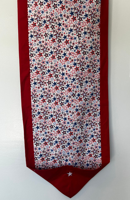Patriotic little stars table runner