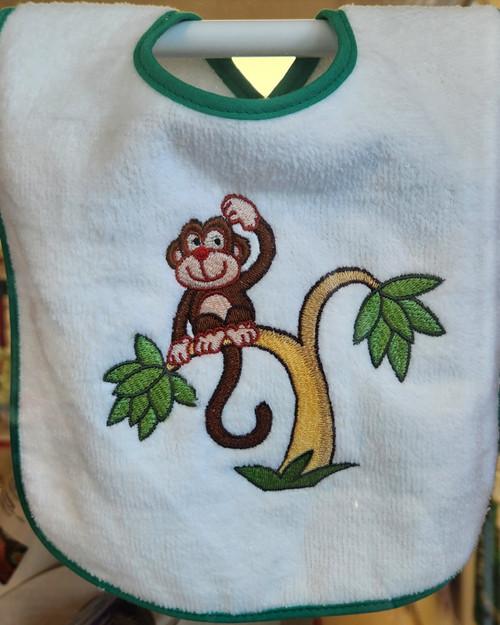 Silly Monkey Bib