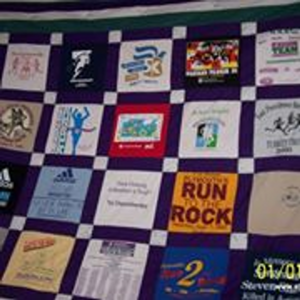 Memory Tee Shirt Quilt----Special Order Only