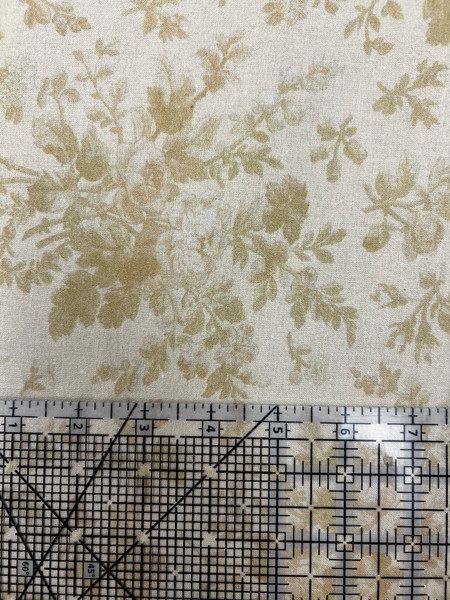 Beige and Cream Florals Wide Backing Beige and Cream Florals Wide Backing