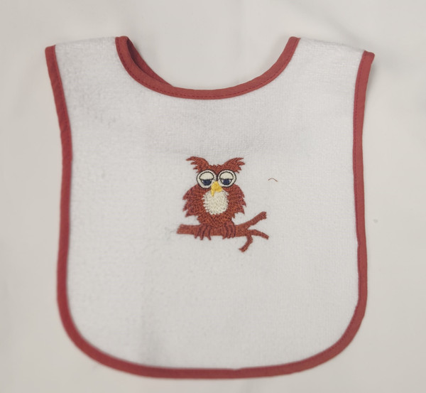 Sleepy Owl Bib Sleepy Owl Bib